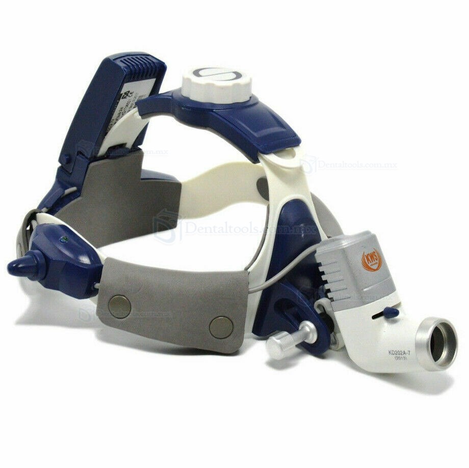 KD-202A-7 L&aacute;mpara frontal quir&uacute;rgica dental LED de 5W con diadema